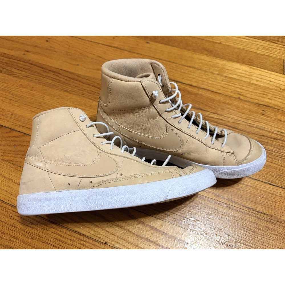 Nike Blazer Mid Premium Vachetta Tan Hightops 2022 Size 8 Sneaker.